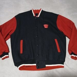 Vintage RED DOG Varsity Wool Jacket Size XL